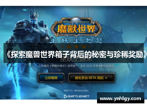 《探索魔兽世界箱子背后的秘密与珍稀奖励》